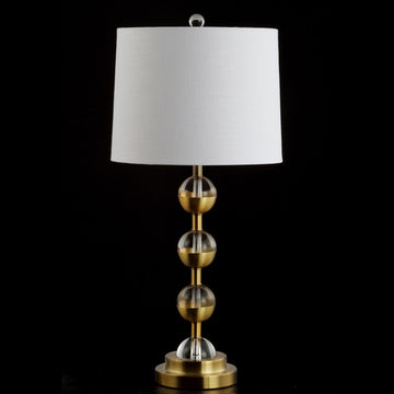 Avery 27.5" Crystal LED Table Lamp - JONATHAN Y